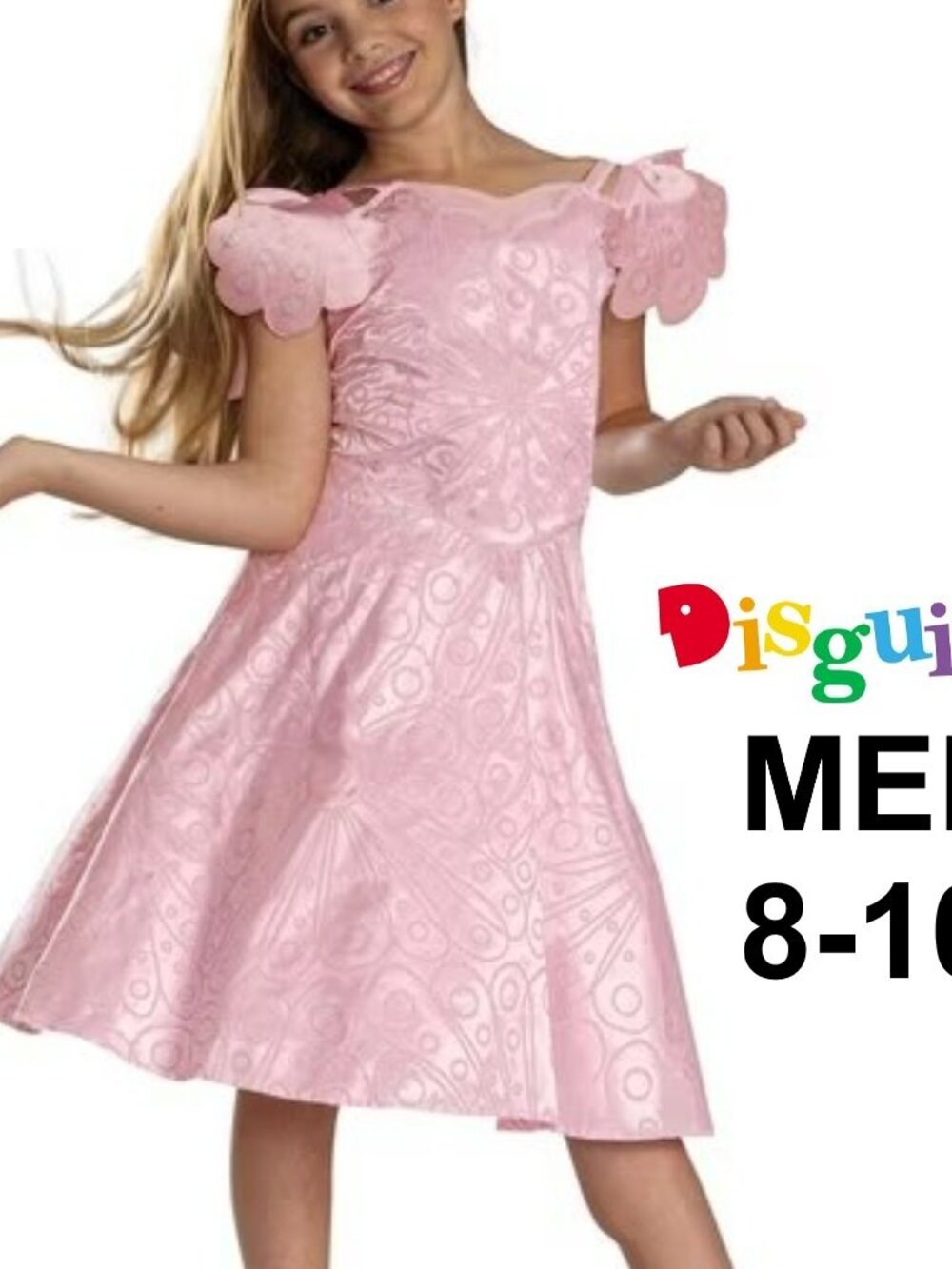 Disguise Girls Pink Glinda Costume Dress
